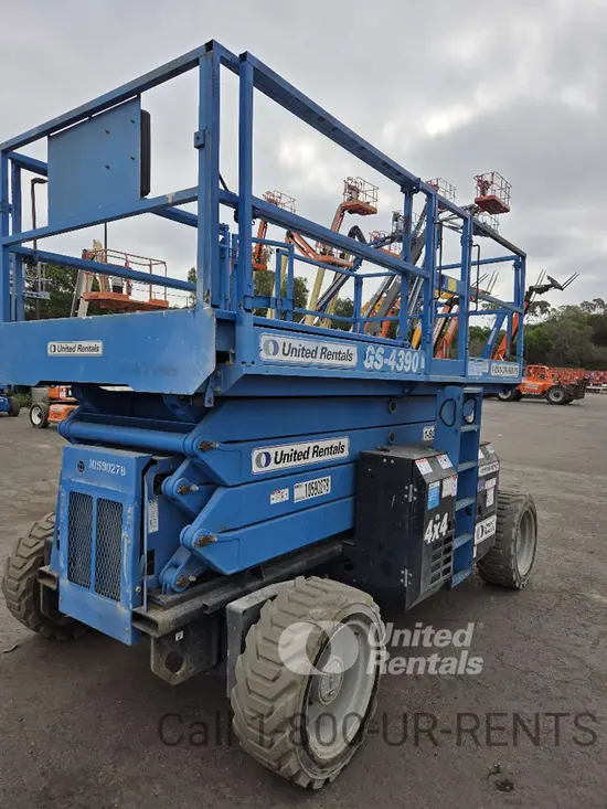 2017 Genie GS-4390 RT Rough Terrain Scissor Lift