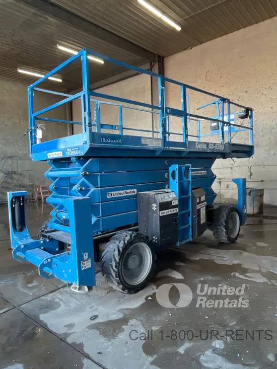2017 Genie GS-5390 RT Rough Terrain Scissor Lift