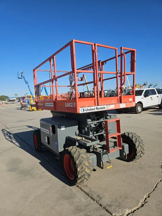 2019 Skyjack SJ6832RT Rough Terrain Scissor Lift