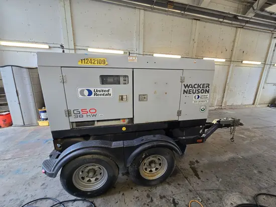 2021 Wacker Neuson G50 T4F Diesel Generator