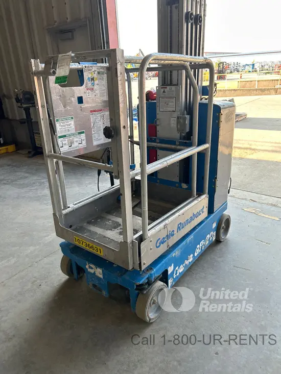 2018 Genie GR-20 Self-Propelled One-Person Lift