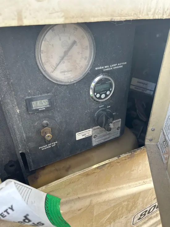 2018 Doosan C185WDZ-T4F Air Compressor