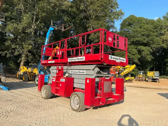 2016 MEC 6092RT Rough Terrain Scissor Lift