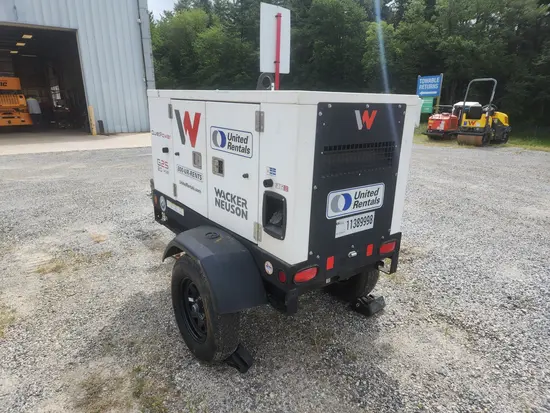 2022 Wacker Neuson G25 T4F Diesel Generator