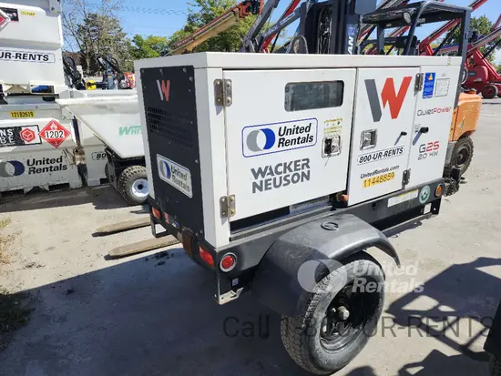 2022 Wacker Neuson G25 T4F Diesel Generator