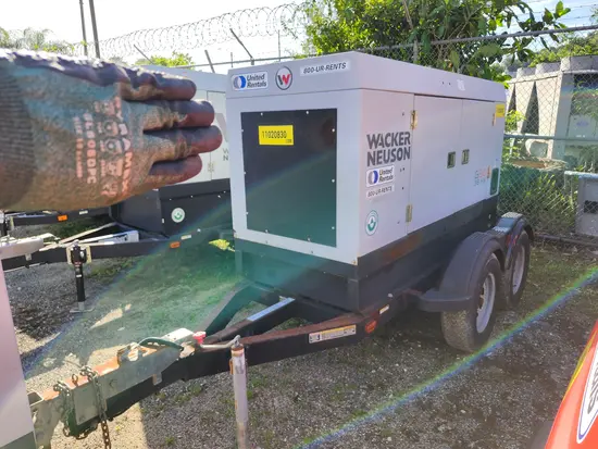 2019 Wacker Neuson G50 T4F Diesel Generator