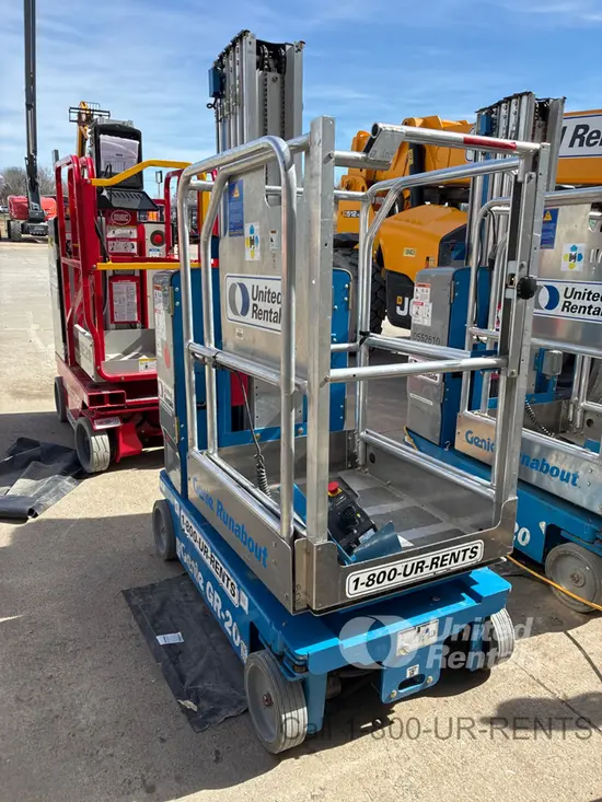 2018 Genie GR-20 Self-Propelled One-Person Lift
