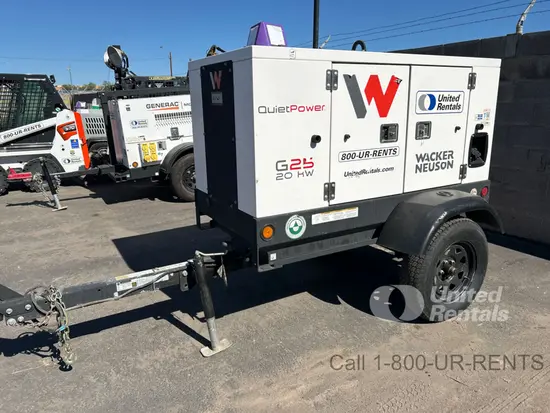 2022 Wacker Neuson G25 T4F Diesel Generator