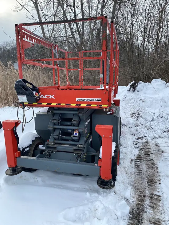 2022 Skyjack SJ6832RT Rough Terrain Scissor Lift