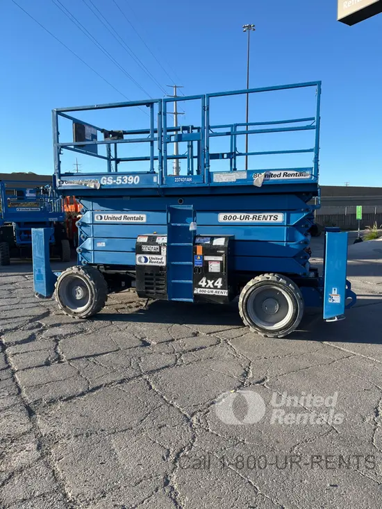 2019 Genie GS-5390 RT Rough Terrain Scissor Lift