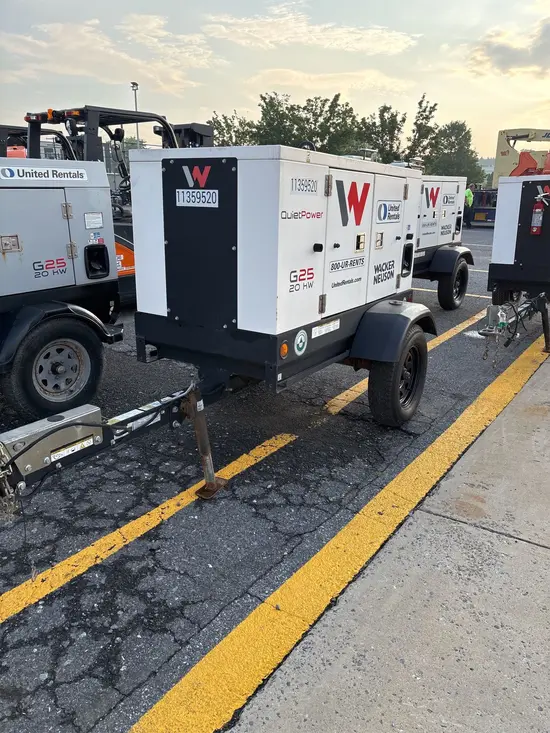 2022 Wacker Neuson G25 T4F Diesel Generator