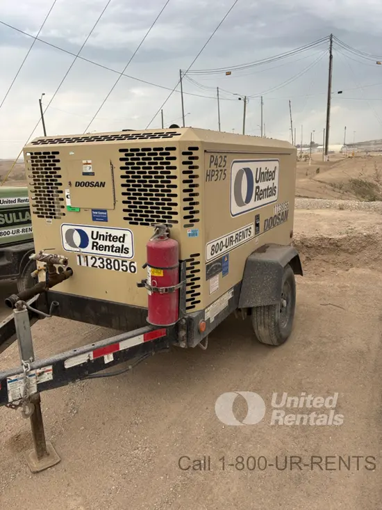 2021 Doosan P425/HP375WCUT4 Air Compressor