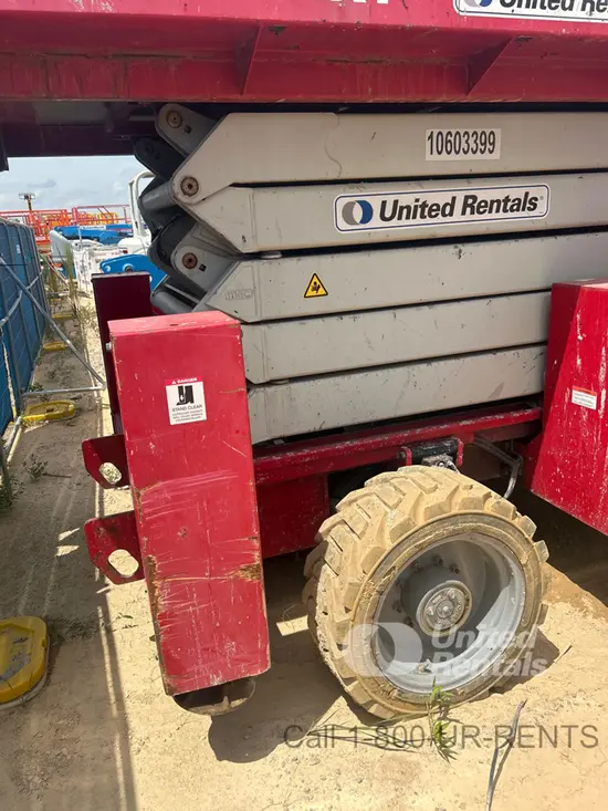 2017 MEC 6092RT Rough Terrain Scissor Lift