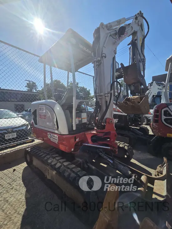 2021 Takeuchi TB225R Mini Excavator