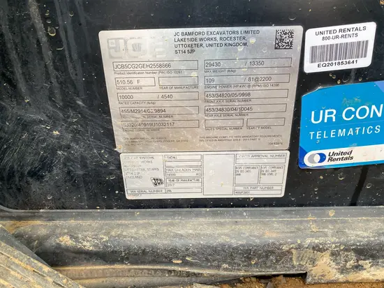 2017 JCB 510-56 S Forklift
