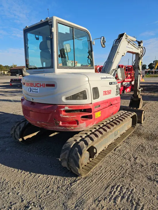 2020 Takeuchi TB260CR Mini Excavator