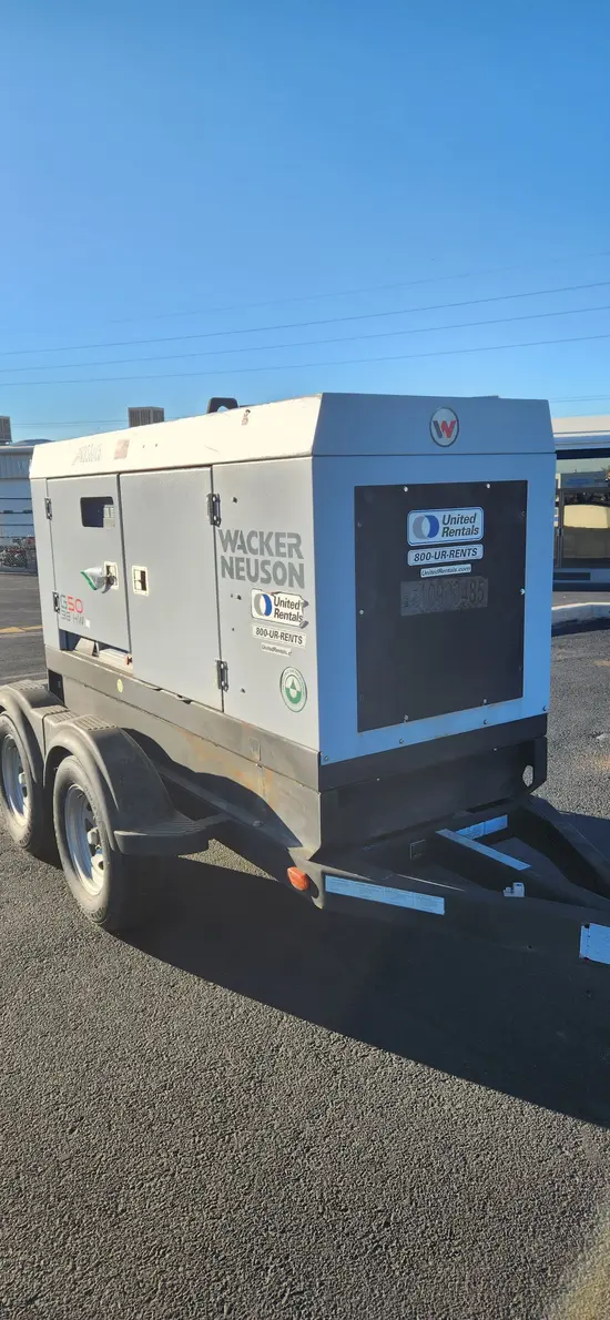 2019 Wacker Neuson G50 T4F Diesel Generator