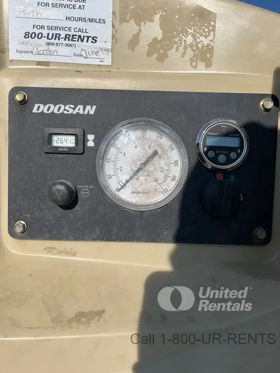 2019 Doosan C185WDO-T4F Air Compressor