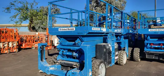 2016 Genie GS-4390 RT Rough Terrain Scissor Lift