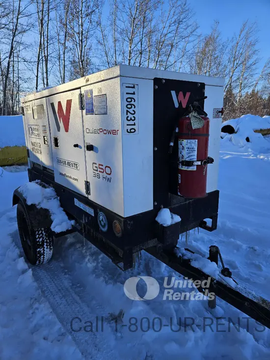 2023 Wacker Neuson G50 T4F 600V Diesel Generator