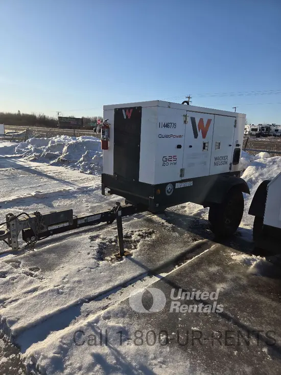 2022 Wacker Neuson G25 T4F Diesel Generator