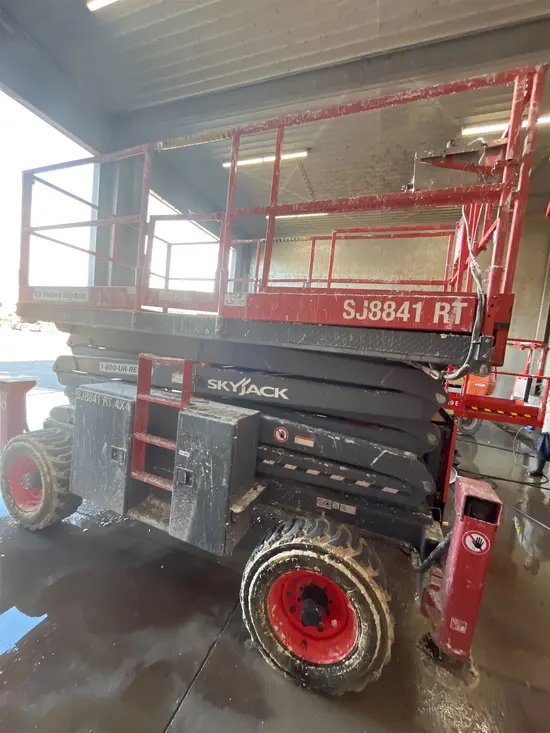 2017 Skyjack SJ8841RT Rough Terrain Scissor Lift