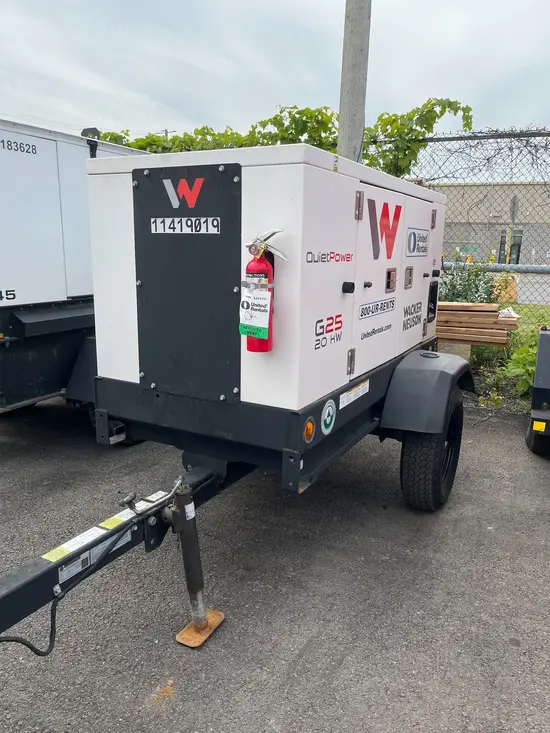 2022 Wacker Neuson G 25 Diesel Generator