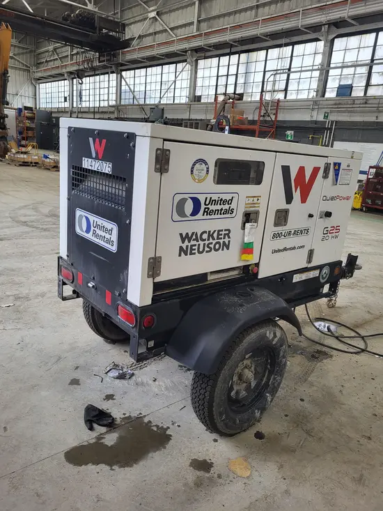 2022 Wacker Neuson G25 T4F Diesel Generator