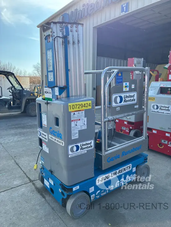 2018 Genie GR-20 Self-Propelled One-Person Lift