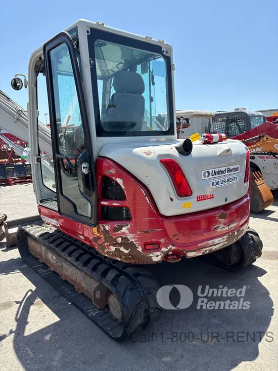 2021 Takeuchi TB370CR Mini Excavator