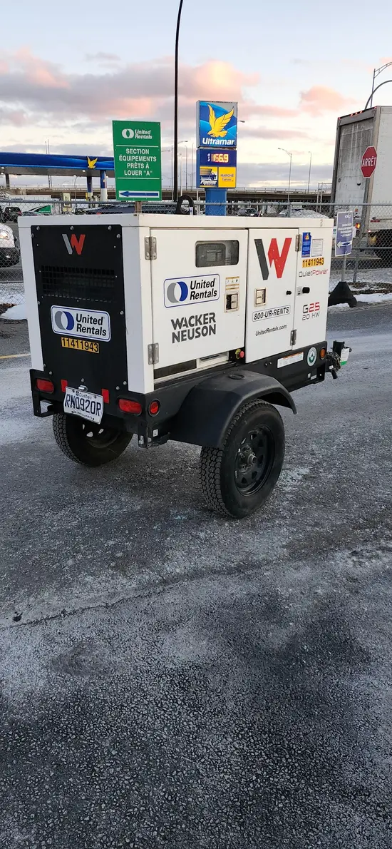 2022 Wacker Neuson G 25 Diesel Generator
