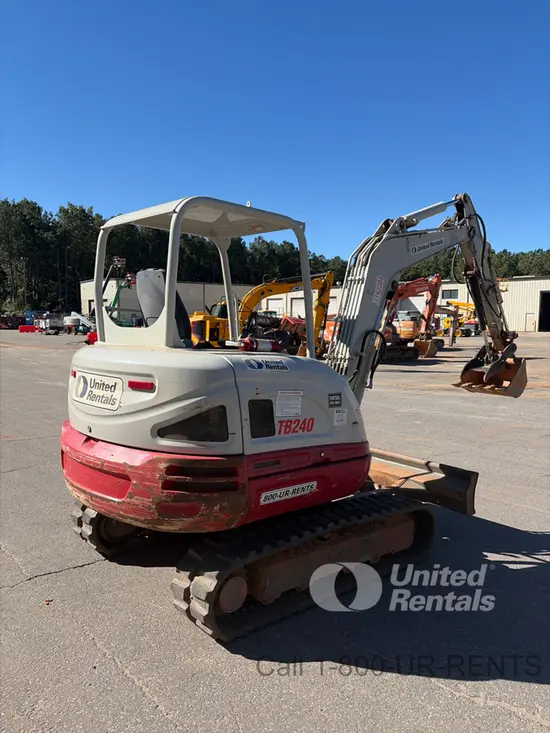 2021 Takeuchi TB240 Mini Excavator