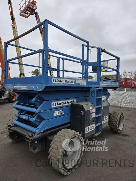 2017 Genie GS-4390 RT Rough Terrain Scissor Lift