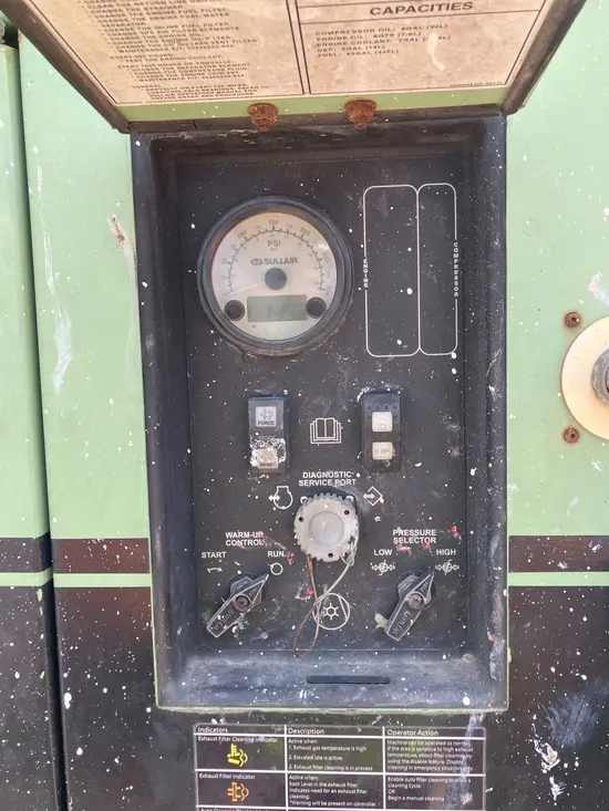 2019 Sullair 400HDPQ-CU Air Compressor