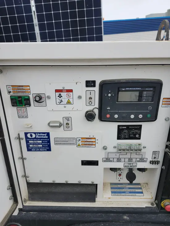 2022 Wacker Neuson G25 T4F Diesel Generator