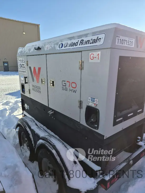 2020 Wacker Neuson G 70 Diesel Generator