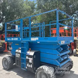 2017 Genie GS-4390 RT Rough Terrain Scissor Lift