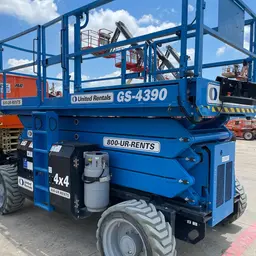 2021 Genie GS-4390 RT Rough Terrain Scissor Lift