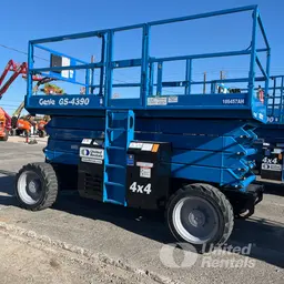 2017 Genie GS-4390 RT Rough Terrain Scissor Lift