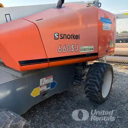 2019 Snorkel 660SJ Boom Lift