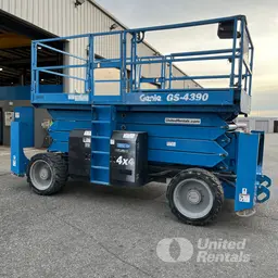 2016 Genie GS-4390 RT Rough Terrain Scissor Lift