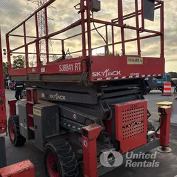 2018 Skyjack SJ8841RT Rough Terrain Scissor Lift