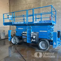 2017 Genie GS-5390 RT Rough Terrain Scissor Lift