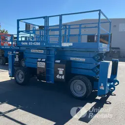 2016 Genie GS-4390 RT Rough Terrain Scissor Lift