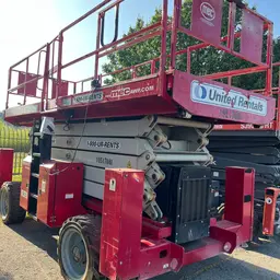 2016 MEC 6092RT Rough Terrain Scissor Lift