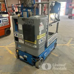 2018 Genie GR-12 Self-Propelled One-Person Lift