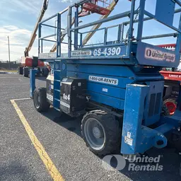 2018 Genie GS-4390 RT Rough Terrain Scissor Lift
