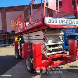 2017 MEC 6092RT Rough Terrain Scissor Lift