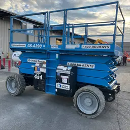 2017 Genie GS-4390 RT Rough Terrain Scissor Lift